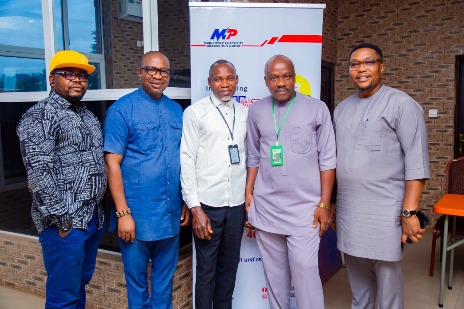 NECAI and MainPower representatives at the stakeholder engagement